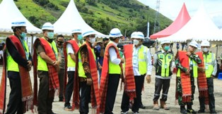 Kemen PUPR: Groud Breaking Pembangunan Jembatan Aek Tano Ponggol Dimulai