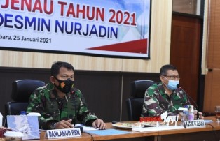 Exit Briefing Akhiri Wasrik Itjenau di Lanud Rsn