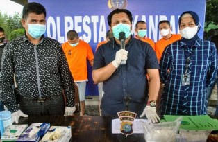 Selundupkan Sabu 2,9 Kg, Polresta Gulung 7 Tersangka Komplotan Jaringan Narkoba