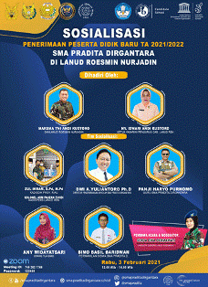 Jaring Siswa Baru, PPDB SMA Pradita Lanud Rsn Gelar Zoom Meeting Se-Provinsi Riau
