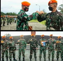 Danyonko 462 Paskhas Berikan Penghargaan Kepada Prajurit Berprestasi