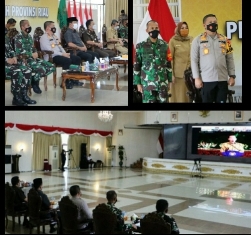 Danlanud Rsn Hadiri Rakor Pengarahan Presiden RI