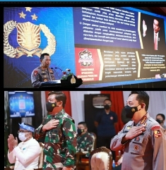 Panglima TNI dan Kapolri Luncurkan Hotline 110 Guna Merespon Cepat Aduan Masyarakat