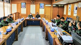 Guna Pertahankan WTP,� Itjenau Adakan Reviu Laporan Keuangan TNI AU 2020