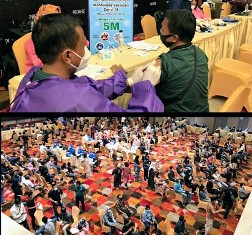 RSAU dr. Sukirman Lanud Rsn Turut Bantu Pemerintah Vaksin Warga Pekanbaru