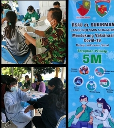 Danlanud Rsn Puji Kesadaran Tinggi Warga Pekanbaru Divaksinasi