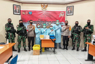 Sinergitas TNI-Polri, Satgas Pamrahwan Yonif RK 751 VJS Jaga Stabilitas Keamanan Papua