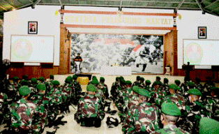 Danrem 174 Merauke Sebut Pasukan Yonif 315 Ksatria Garuda Bukan Pasukan Setan