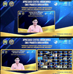 Kelulusan SBMPTN 2021 Angkatan Pertama SMA Pradita Dirgantara Pecahkan Rekor MURI