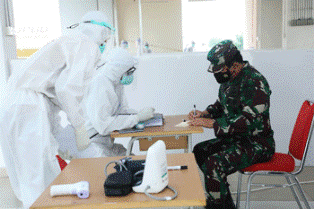 Lagi, Panglima TNI Sidak Rusun Nagrak Isolasi Pasien Covid-19