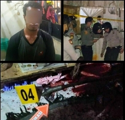 Gegara Minta Cerai dan Bermedsos, Suami Ayunkan 4 Kali Parang Hingga Istri Tewas