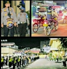 Polresta Patroli Titik-titik Rawan Kejahatan dan Balap Liar di Kota Pekanbaru