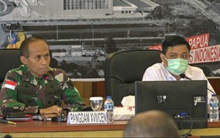 Pangdam XVII Cenderawasih Pimpin Rakorwil�Sambut Kunker Presiden Jokowi