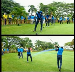 Lanud Rsn Gelar Event Golf Bersama Jelang HUT ke-76 TNI