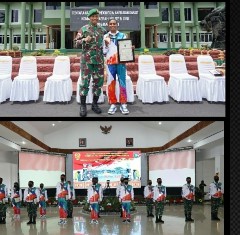 Pangdam XVII Cenderawasih Beri Piagam Penghargaan ke Atlet PON XX Papua