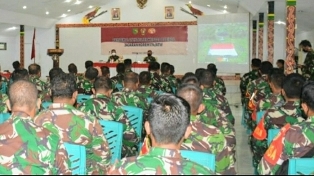 Danrem 174 Merauke Beri Pembekalan Intelter Babinsa Guna Antisipasi Ancaman Wilayah