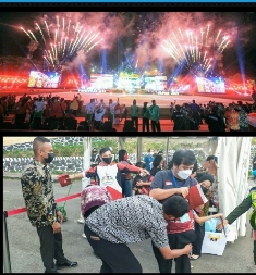 Ditutup Presiden, Kodam Cenderawasih Aktif Sukseskan Penutupan Peparnas XVI Papua