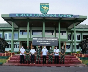 Sekjen Dewan Ketahanan Nasional Kunjungi Kodam Cenderawasih�