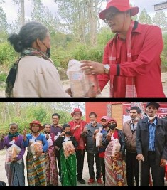Legislator Asal Sumut Salurkan Tali Asih ke Petani Berbagai Desa di Pollung