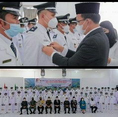 85 Kades Dilantik, Bupati: Jangan KKN Kelola Dana Desa dan Hindari Keluarga Jadi Bendahara