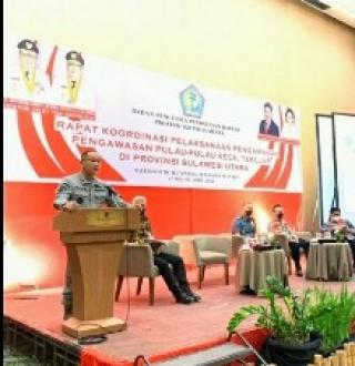 Bakamla Pembicara Rakor BPPD Bahas Keamanan Pulau Kecil Terluar