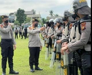 Poda Riau Siagakan 1.161 Personel Kawal Unjuk Rasa BEM se- Riau