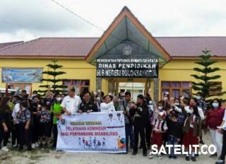 Layani Adminduk Disabilitas, Dukcapil Sambangi SLBN Doloksanggul