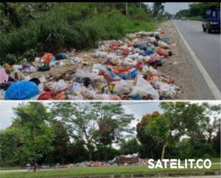 Benarkah Klaim DLHK Pekanbaru Pengangkutan Sampah Mulai Normal?, Ini Faktanya