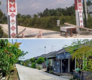 Dua Paket Proyek Jalan Semenisasi di Sungai Sibam Dipertanyakan