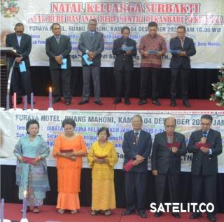 Keluarga Besar Marga Surbakti di Pekanbaru Rayakan Natal