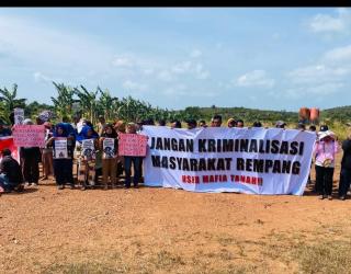 Masyarakat Rempang Bersuara Tolak Intimidasi dan Kriminalisasi