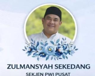 Keluarga Besar PWI Berduka: Sekjen PWI Pusat Zulmansyah Sekedang Tutup Usia