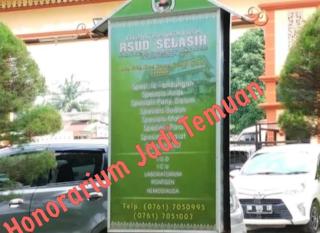 Honor Pejabat BLUD RSUD Selasih Jadi Temuan, Honor Pembina Tak Miliki Dasar Hukum